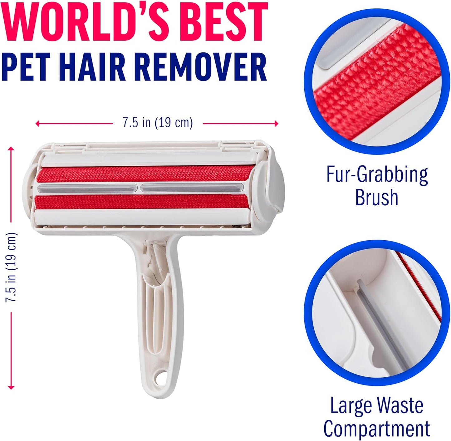 Reusable Pet Hair Remover Roller