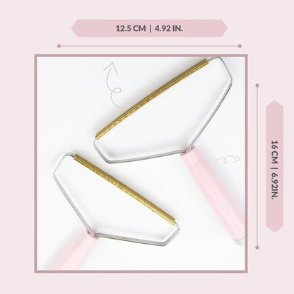 Reusable Pet Hair Remover Tool – Pack of 2 (Blue & Pink) by RIZZEXPO for Clothes/Furniture