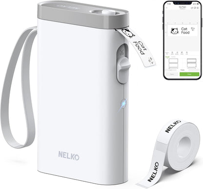 Nelko P21 Bluetooth Label Maker – White