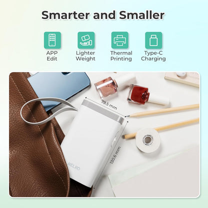 Nelko P21 Bluetooth Label Maker – White