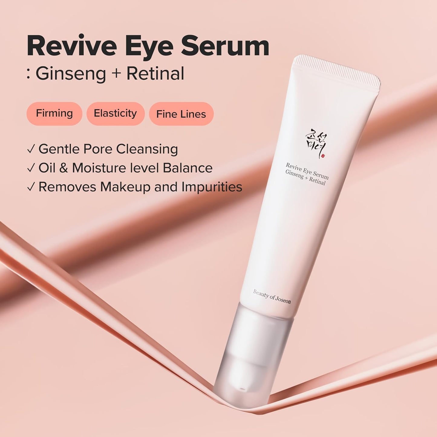 Beauty of Joseon Revive Eye Serum – Retinal & Niacinamide, Korean Skincare (30ml)
