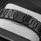 Stainless Steel Arabic Black Aura Watch