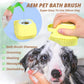 Pet Bath & Grooming Silicone Brush – for Dogs & Cats